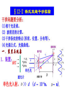 §12-2-杨氏双缝干涉