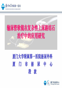 输尿管软镜在复杂性上尿路结石治疗中的应用研究