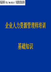 企业人力资源管理师培训基础知识-现代企业管理（PPT41页）