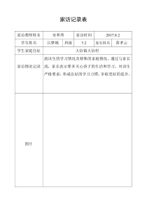 特殊群体学生家访记录表-(1)吕梦姚