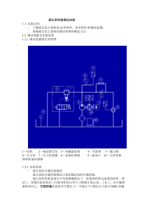 液压泵性能测试实验