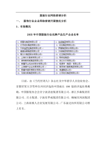 服装行业网络营销分析(doc11)