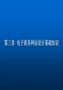 自考《电子商务网站设计原理》教案ppt第三章