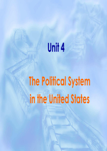 英美概况Unit-4-the-political-system-in-the-United