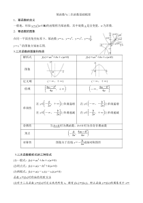 幂函数与二次函数