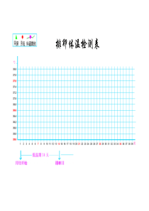 打印版--基础体温记录表格