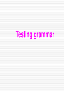 testing-grammar