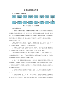 给排水泵房施工方案