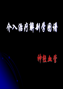 介入治疗解剖学图谱——神经血管