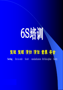 经典6S培训教材