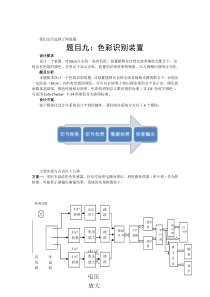 色彩识别装置