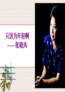 《只因为年轻啊》精美课件