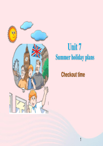 2020春六年级英语下册Unit7Summerholidayplans(CartoontimeChe