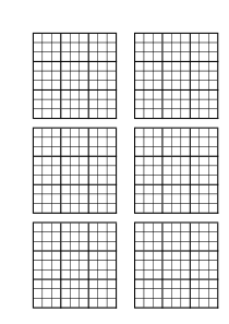 可直接打印的数独题纸