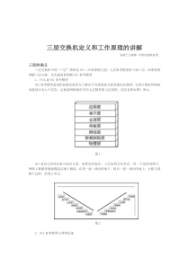 三层交换机定义和工作原理的讲解