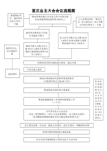 首次业主大会会议流程图