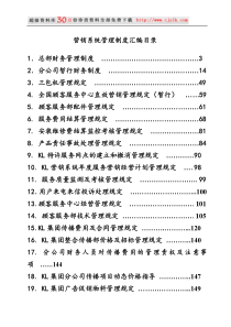 【精品文档】科龙营销系统管理制度汇编目录