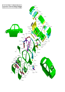 assy-picture(汽车白车身爆炸图-中英文对照)