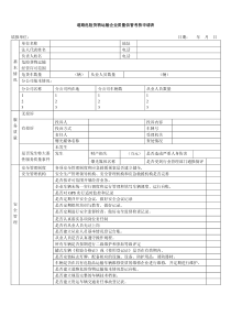 道路运输企业质量信誉考核申请表