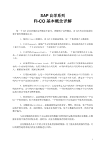 SAP自学系列-FI-CO基本概念详解