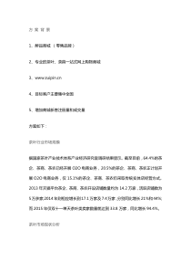 获奖方案：一份完整的电商行业网络营销方案