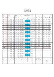 桩基沉降计算EXCEL表格