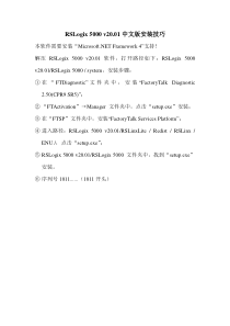 RSLogix-5000-v20.01中文版安装方法