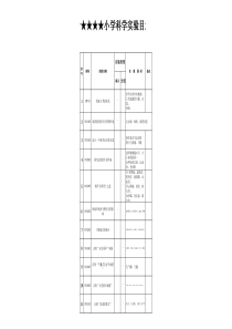 小学六年级科学下册实验目录(大象版)