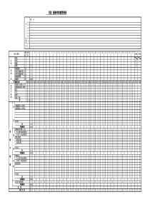 月度稼动率实绩管理表