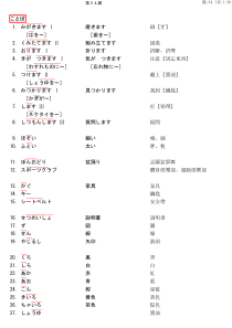 大家的日本语34课