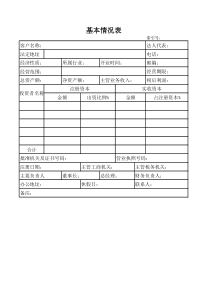 计划阶段审计工作底稿