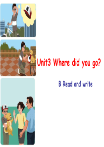 PEP英语六年级下册Unit-3-read-and-write