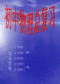 初中物理总复习知识点大全课件