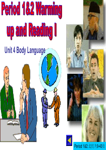 新人教必修4-Unit4-Body-language-Warming-up-&-Reading