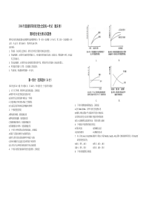 高考试题理综(重庆卷)(有答案)