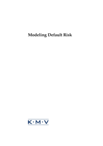 信用风险模型-KMV-英文版论文