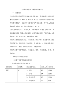 心衰病中医护理方案护理效果总结