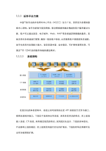 话务平台方案