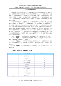 天宏公司的绩效管理体系(1)