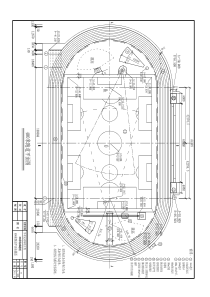 400米跑道球场施工图--(1)