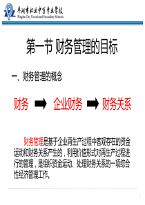 第1节财务管理的目标