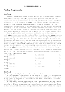 大学英语四级分类模拟题373