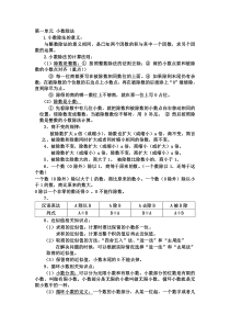 五年级数学知识点整理总结归纳