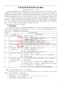 中考总结：中考化学实验探究题归类及解法