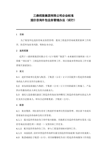 造价咨询外包业务管理办法0522