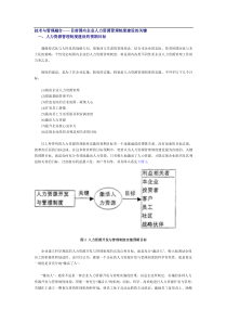 技术与管理融合-目前国内企业人力资源管理的关键