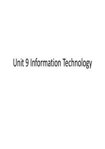 Unit-9-Information-Technology