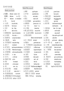 外研版七年级下册短语汇总