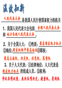 人民代表大会制度我国根本政治制度