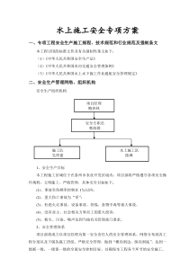 水上施工安全专项方案